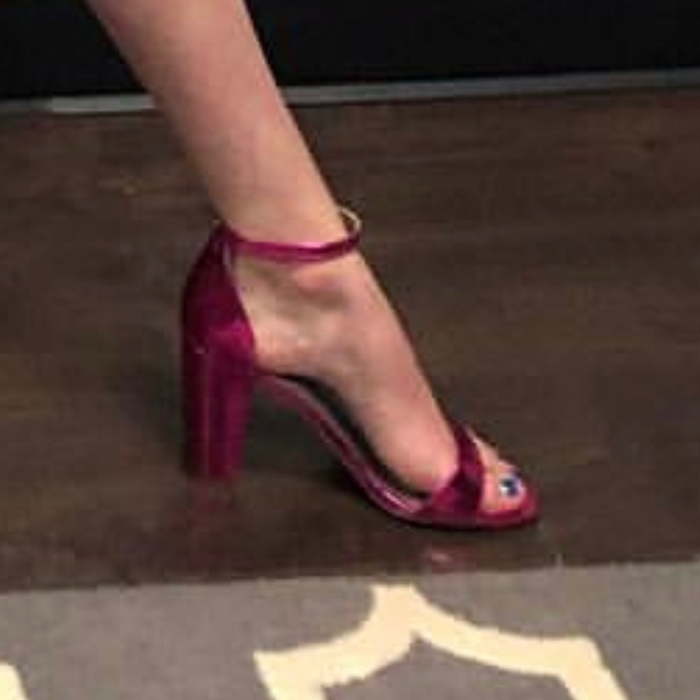 ISO!!!! Madden Girl Beela Sandals Metallic Hot Pink